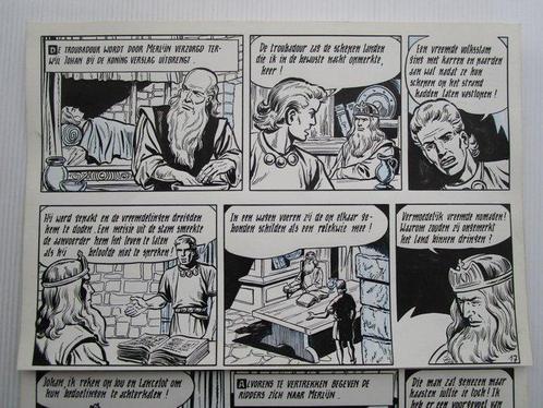 Vandersteen / Sels - 1 Original page - De Rode Ridder - De, Boeken, Stripverhalen