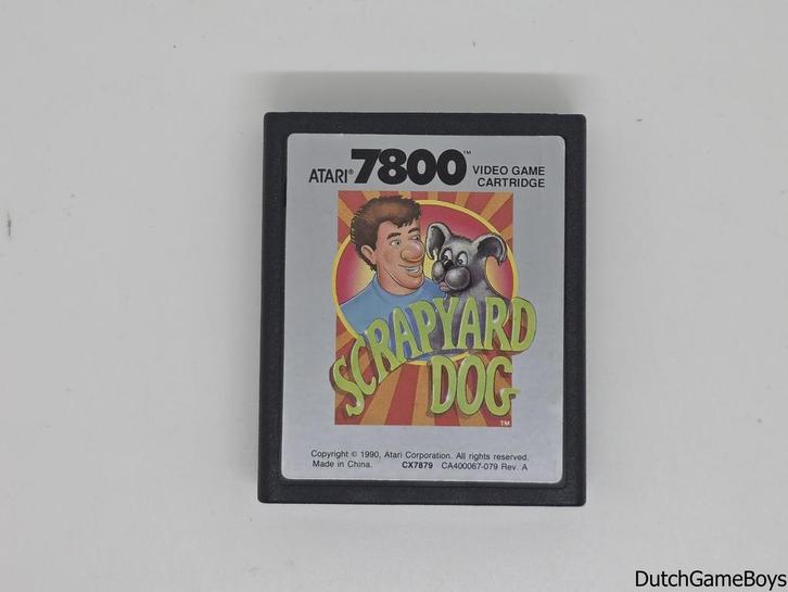 Atari 7800 - Scrapyard Dog, Games en Spelcomputers, Spelcomputers | Atari, Gebruikt, Verzenden