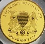 Tchad. 3000 Francs CFA 2019 Kangaroo 1/500 oz .999 (Sans