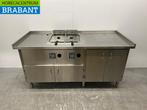 Friteuse double en acier inoxydable 2 x 12 litres 400V 185, Zakelijke goederen, Horeca | Overige, Verzenden