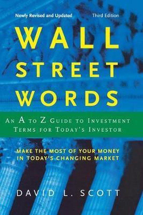 Wall Street Words 9780618176519 David L. Scott, Boeken, Taal | Engels, Gelezen, Verzenden