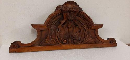 Decoratief ornament - Italië - Sopraporta met de duivel, Antiek en Kunst, Antiek | Boeken en Manuscripten