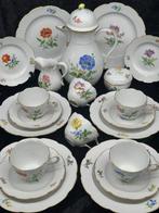 Meissen - Koffieservies - 1. Wahl Porzellan Blumen Dekor, Antiek en Kunst