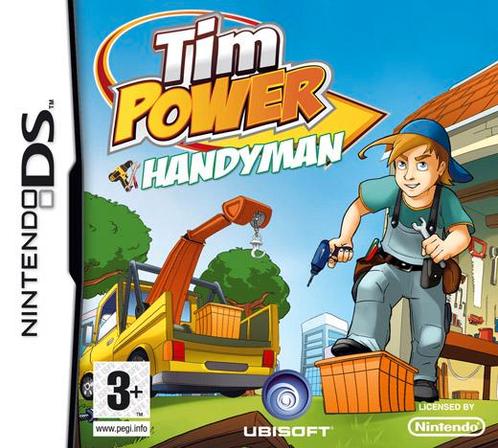 Sam Power (Tim Power) Handyman-Standaard (NDS) Gebruikt, Games en Spelcomputers, Games | Nintendo DS, Ophalen of Verzenden