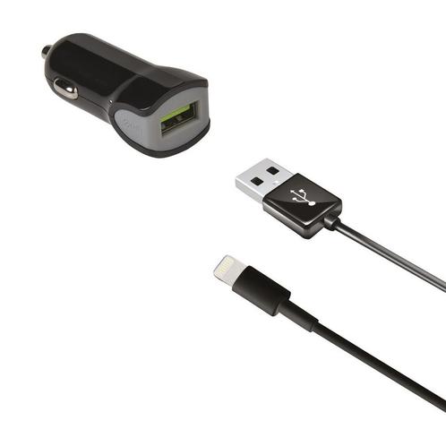 Celly Auto Telefoonlader 2.4A USB Lightning Apple, Telecommunicatie, Autoladers, Nieuw, Verzenden
