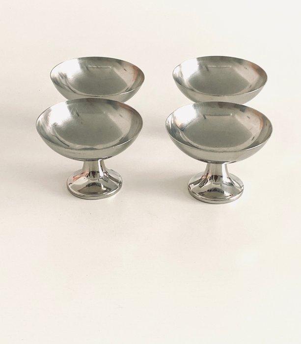 Alessi - Ufficio Tecnico Alessi - Beker op een voet (4) -, Antiquités & Art, Antiquités | Meubles | Chaises & Canapés