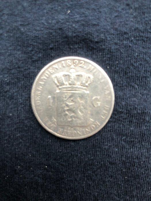 Nederland. Wilhelmina. 1 Gulden 1922 (Zonder minimumprijs), Postzegels en Munten, Munten | Nederland