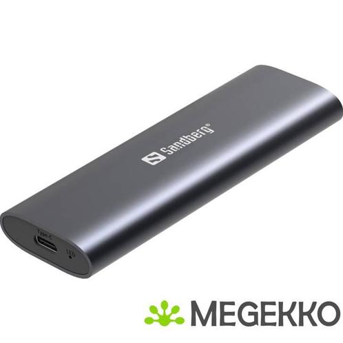Sandberg USB 3.2 Case for M.2+NVMe SSD SDD-behuizing Zwart, Informatique & Logiciels, Boîtiers d'ordinateurs, Envoi