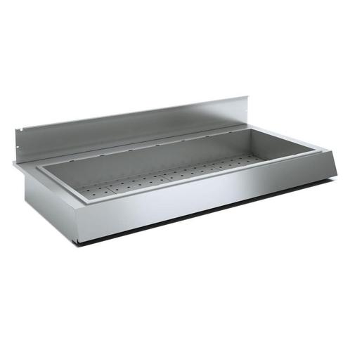 Optie : Bain-marie kuip met droge warmte 8x GN 1/1, H150mm, Articles professionnels, Horeca | Équipement de cuisine, Envoi