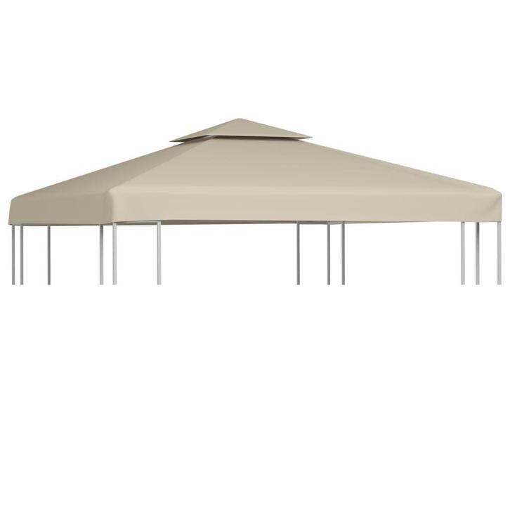 Prieel Luifel Beige 3x3m | Tweede Kansje | Duurzaam, Tuin en Terras, Bergingen en Tuinkasten, Nieuw, Overige materialen, Overige typen