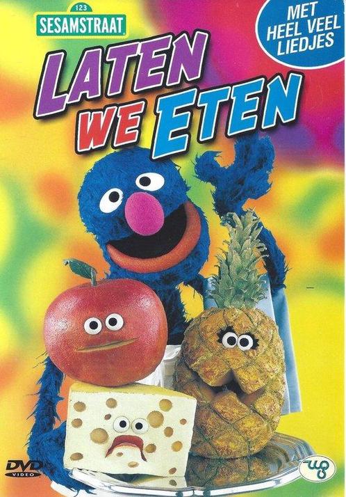 Sesamstraat laten we eten (dvd tweedehands film), Cd's en Dvd's, Dvd's | Actie, Ophalen of Verzenden