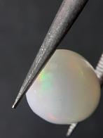 Natural White Opal - play of color - 2.003 ct - oval - unhea, Verzenden