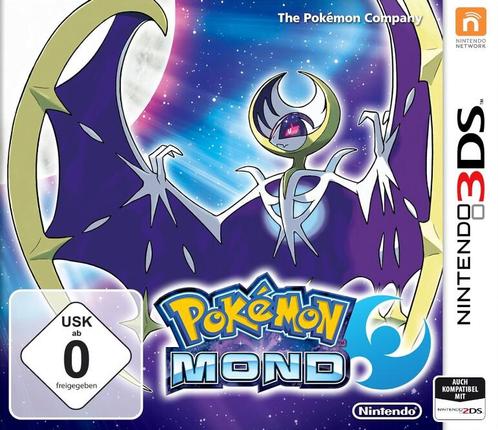 Pokémon Moon (German) [Nintendo 3DS], Games en Spelcomputers, Games | Nintendo 2DS en 3DS, Verzenden