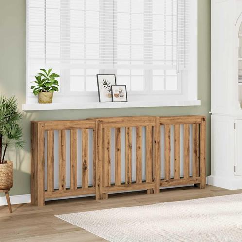 vidaXL Radiatorombouw 205x21,5x83,5 cm bewerkt hout, Doe-het-zelf en Bouw, Verwarming en Radiatoren, Nieuw, Verzenden