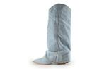 Sacha Cowboy laarzen in maat 37 Blauw | 5% korting, Kleding | Dames, Zo goed als nieuw, Sacha, Verzenden, Blauw