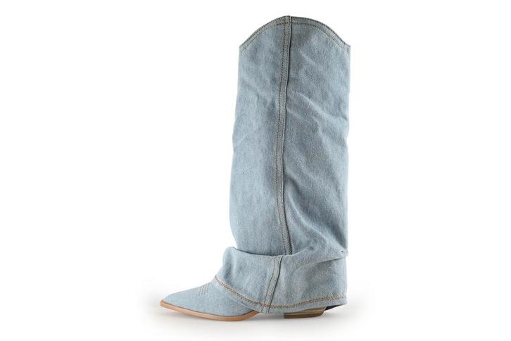 Sacha Cowboy laarzen in maat 37 Blauw | 5% korting, Kleding | Dames, Schoenen, Blauw, Zo goed als nieuw, Verzenden