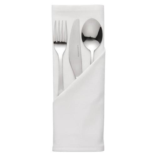 Ocassions Servet | Wit | 10 stuks | 100% Polyester |, Zakelijke goederen, Horeca | Keukenapparatuur, Nieuw in verpakking, Verzenden