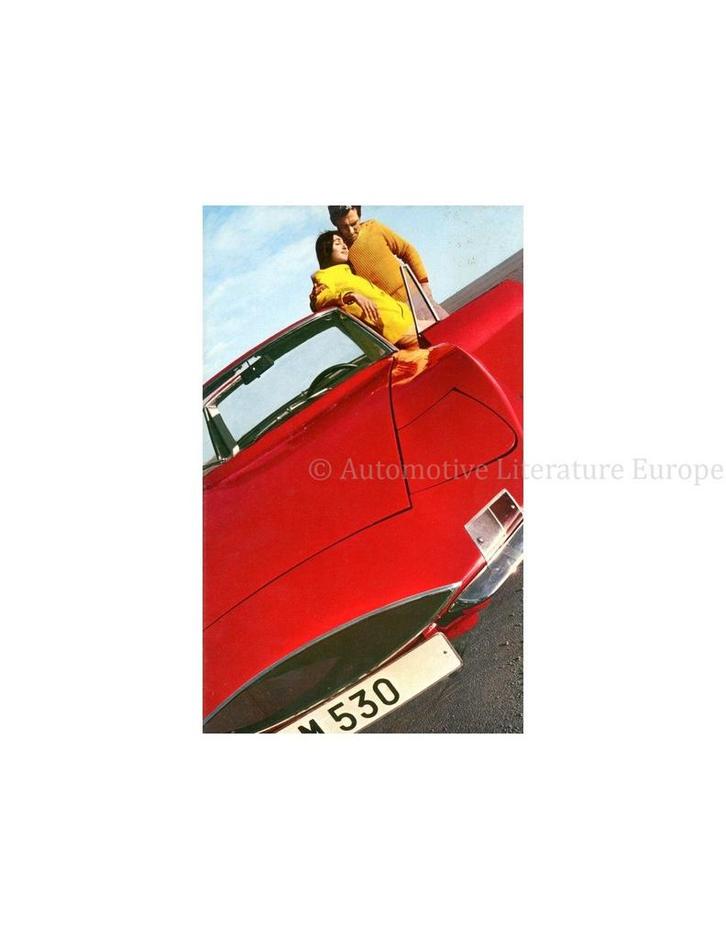 1968 MATRA M 530 BROCHURE FRANS, Livres, Autos | Brochures & Magazines