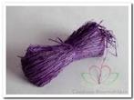 Raffia Viola-Paars 50 gram, Nieuw