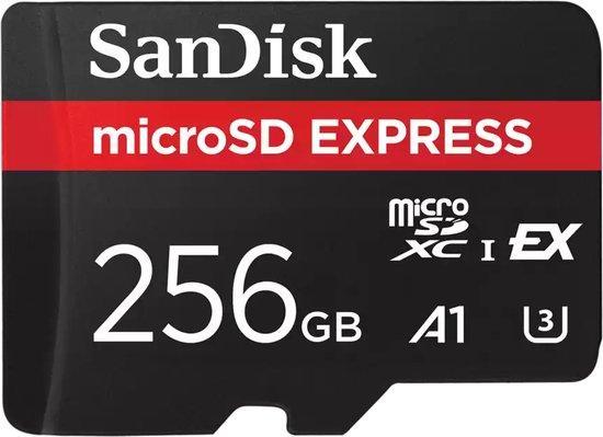 SanDisk MicroSDXC Express - 256GB - Nintendo Switch 2 com..., Audio, Tv en Foto, Foto | Geheugenkaarten, Nieuw, Verzenden