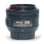 Nikon 35mm 1.8 G DX AF-S nr. 0024 (Nikon lenzen), Audio, Tv en Foto, Foto | Lenzen en Objectieven, Ophalen of Verzenden, Zo goed als nieuw