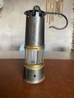 Lampe à suspendre - Métal - Ancienne lampe de mineur