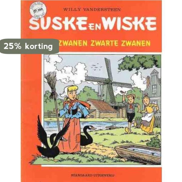 Suske en Wiske Witte Zwanen Zwarte Zwanen 8710400022237, Boeken, Overige Boeken, Gelezen, Verzenden