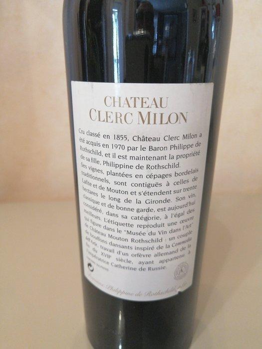 2010 Chateau Clerc Milon - Pauillac 5ème Grand Cru Classé -, Verzamelen, Wijnen