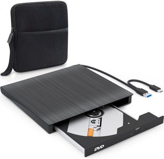2dekans | Strex Externe DVD Speler En Brander - Met Hoes -, Audio, Tv en Foto, Cd-spelers, Ophalen of Verzenden