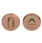 WC-Sluiting 8 mm Rond PVD Mat Brons, Ophalen of Verzenden, Nieuw