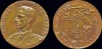 1886-1976 Belgium Wolfers Marcel Medaille Bust of King Bo..., Postzegels en Munten, Verzenden