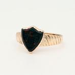 Ring - 14 karaat Roségoud - Bloedsteen, Nieuw