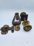 Antiek Deurklink - Deurklopper met knop - 1850-1900 -, Antiek en Kunst