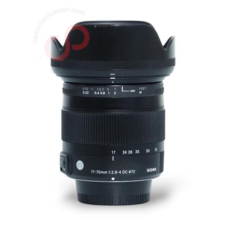 Sigma 17-70mm 2.8-4.0 DC OS Macro Contemporary (Canon EF)..., Audio, Tv en Foto, Foto | Lenzen en Objectieven, Zo goed als nieuw