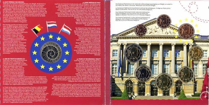 Benelux. Benelux set 2023 (Zonder Minimumprijs), Postzegels en Munten, Munten | Europa | Euromunten