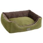 Knuffelbed samuel, groen-grijs, 50x40x15cm - kerbl, Nieuw