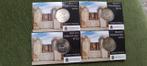 Malte. 2 Euro 2021 BU 'Tarxien' (4 Stuks) in Coincards