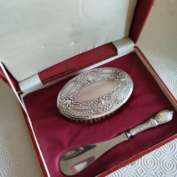 Beautycase - Zilver, Antiek en Kunst, Antiek | Zilver en Goud