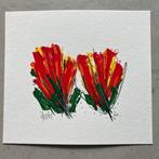 Ad van Hassel (1953) - Tulips (lot of 4)