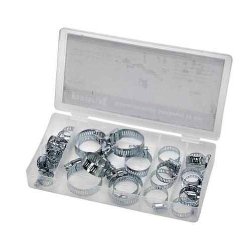 Assortiment 26 slangklemmen - slangklem set 26 stuks, Doe-het-zelf en Bouw, Gereedschap | Overige machines, Ophalen of Verzenden