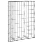 vidaXL Gabion plantenbak trapezium 80x20x100 cm, Tuin en Terras, Bloempotten, Verzenden, Nieuw