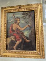 Italian school (XVIII) - Saint Jean-Baptiste, Antiek en Kunst, Kunst | Schilderijen | Klassiek