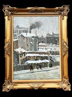 European school (XX), After Monet - Ciudad industrial bajo