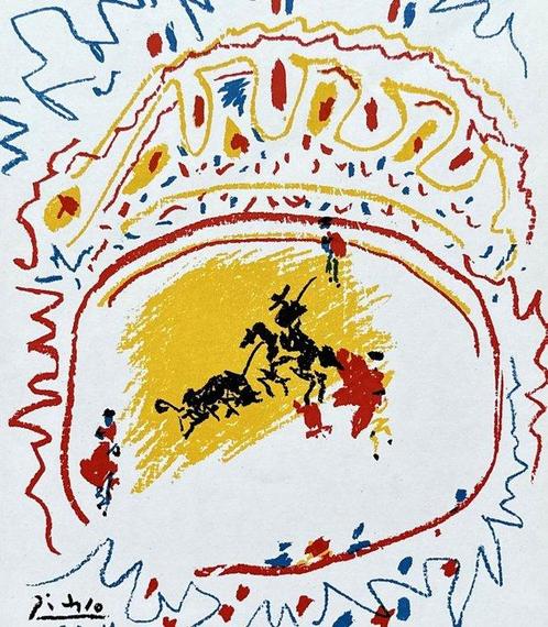 Pablo Picasso (1881-1973) - La Petite Corrida, Antiek en Kunst, Antiek | Overige Antiek