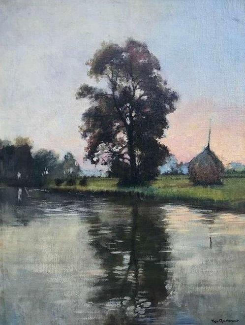 Hugo Charlemont (1850-1939), Attributed to - Landschaft, Antiek en Kunst, Kunst | Schilderijen | Klassiek