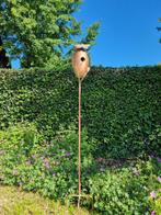 Beeldje - BIrdhouse - IJzer, Metaal, Antiek en Kunst, Curiosa en Brocante