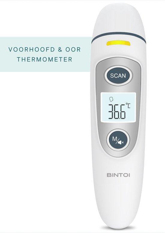 2dekans | Bintoi® X200 - Thermometer voorhoofd -, Elektronische apparatuur, Persoonlijke Verzorgingsapparatuur, Ophalen of Verzenden
