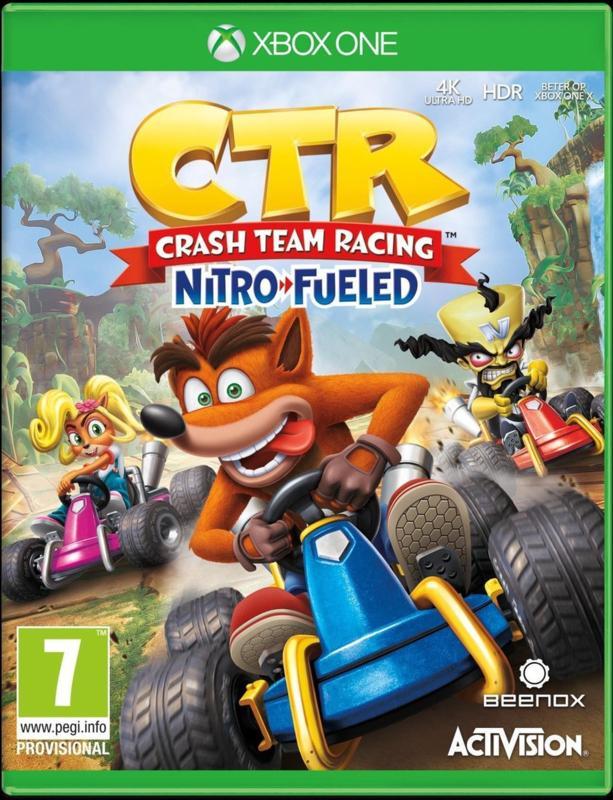 Crash Team Racing Nitro Fueled (Xbox One Games), Games en Spelcomputers, Games | Xbox One, Zo goed als nieuw, Ophalen of Verzenden