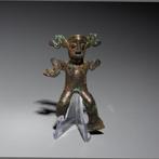 Panama, Coclé Tumbaga Vogel figuur. 800-1500 n.Chr. Hoogte