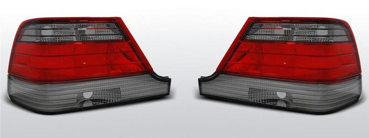 Achterlichten | Mercedes W140 S-Klasse 1995-1998 | rood / sm, Auto-onderdelen, Verlichting, Nieuw, Mercedes-Benz, Verzenden